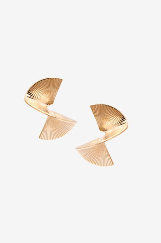 Bow-Tiful Gold Earrings, , image 1